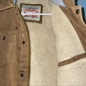 Levis Sherpa lined hoodie (Men Size)
